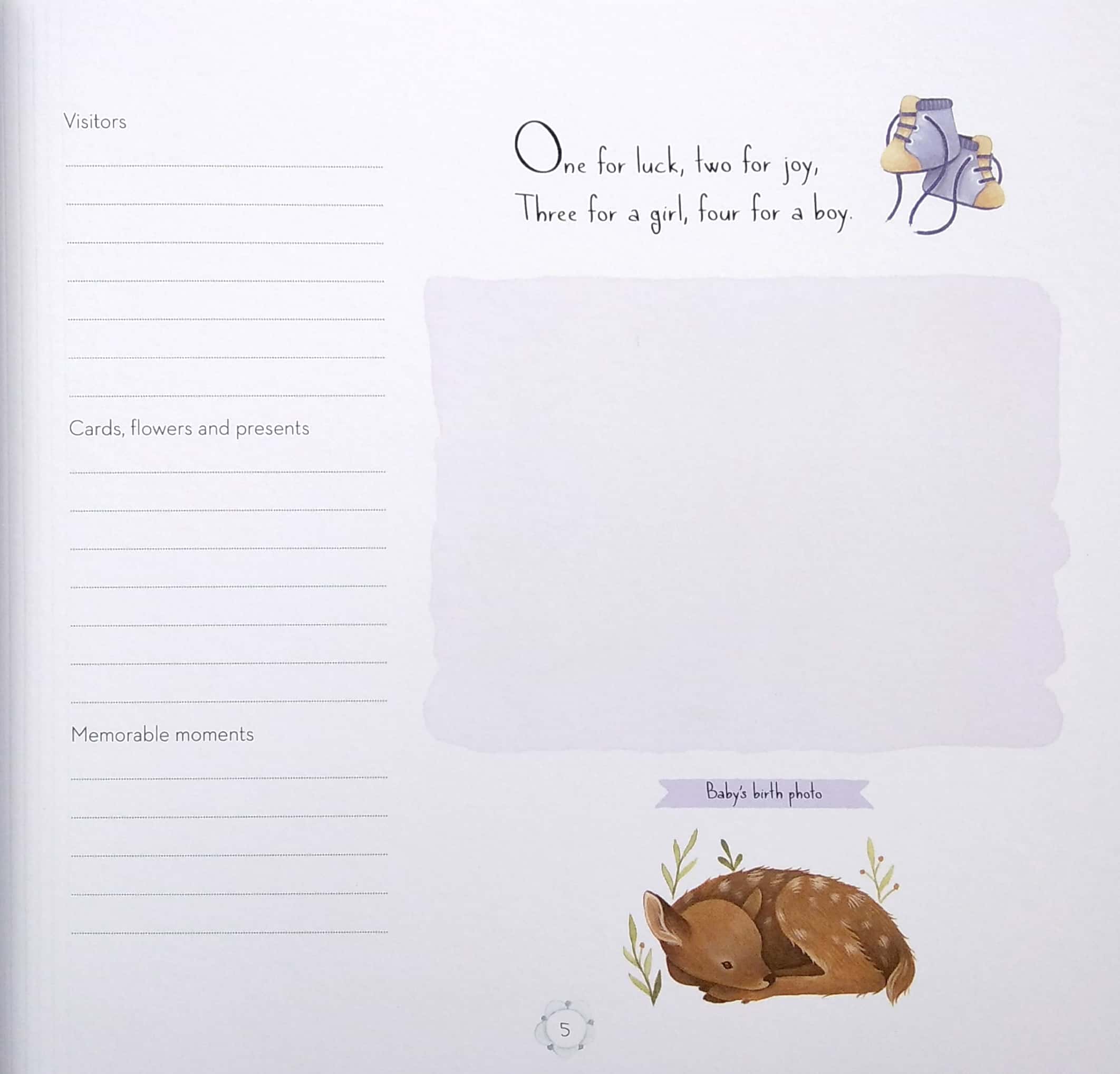 My Baby Record Book Deluxe