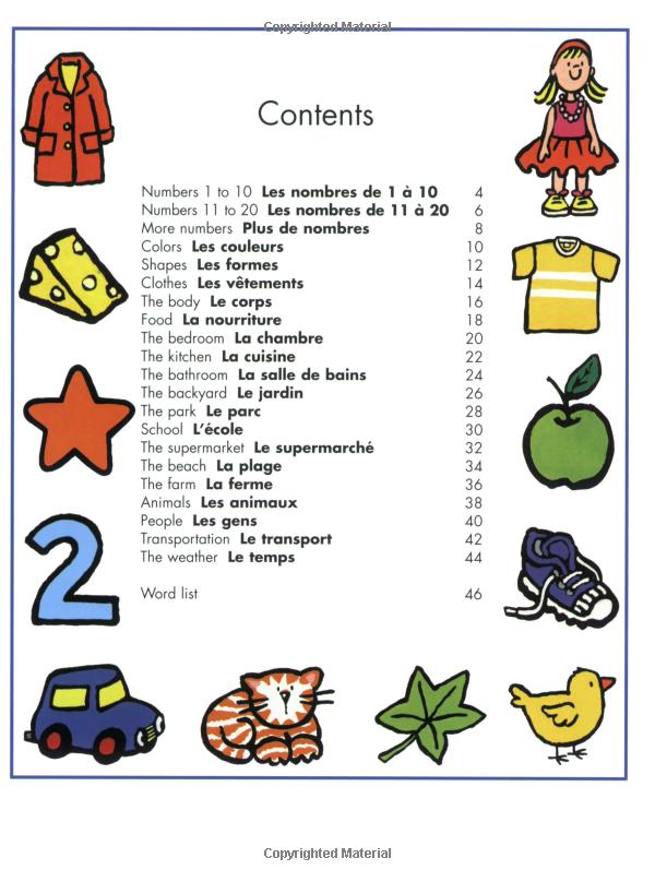 My First French Word Book