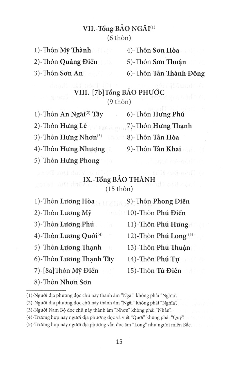 Nam Kỳ Địa Hạt Tổng Thôn Danh Hiệu Mục Lục PDF Nam Kỳ Địa Hạt Tổng Thôn Danh Hiệu Mục Lục PDF