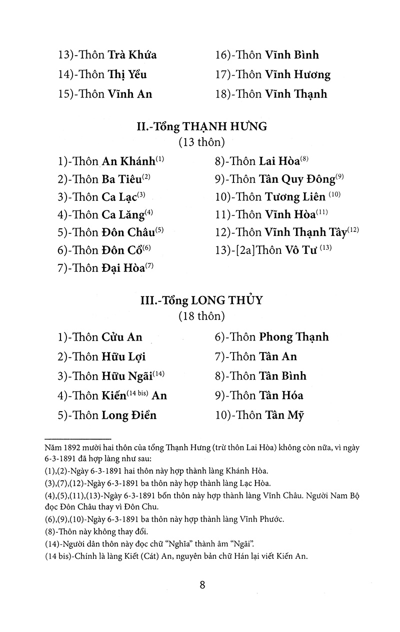 Nam Kỳ Địa Hạt Tổng Thôn Danh Hiệu Mục Lục PDF Nam Kỳ Địa Hạt Tổng Thôn Danh Hiệu Mục Lục PDF