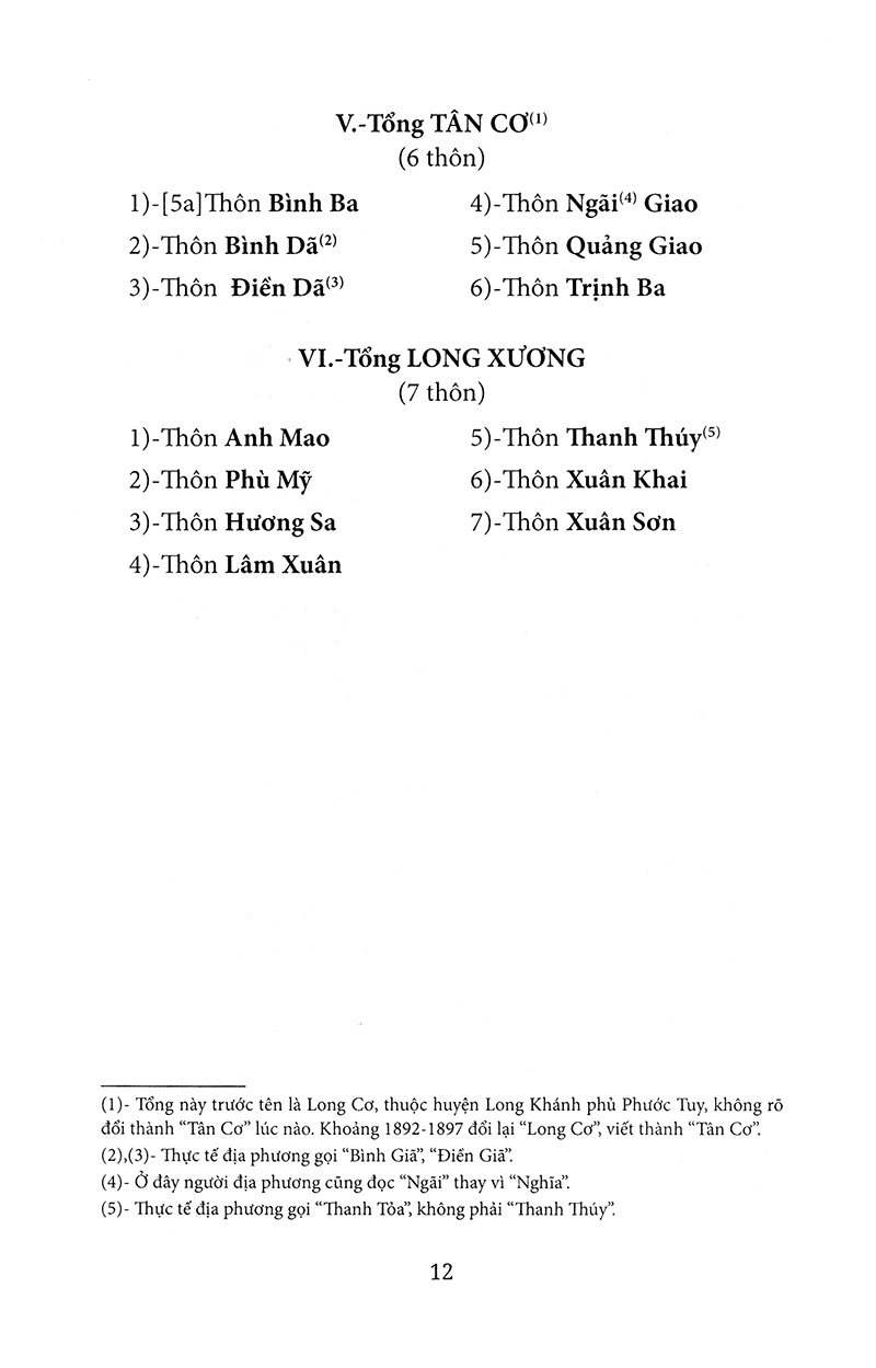 Nam Kỳ Địa Hạt Tổng Thôn Danh Hiệu Mục Lục PDF Nam Kỳ Địa Hạt Tổng Thôn Danh Hiệu Mục Lục PDF