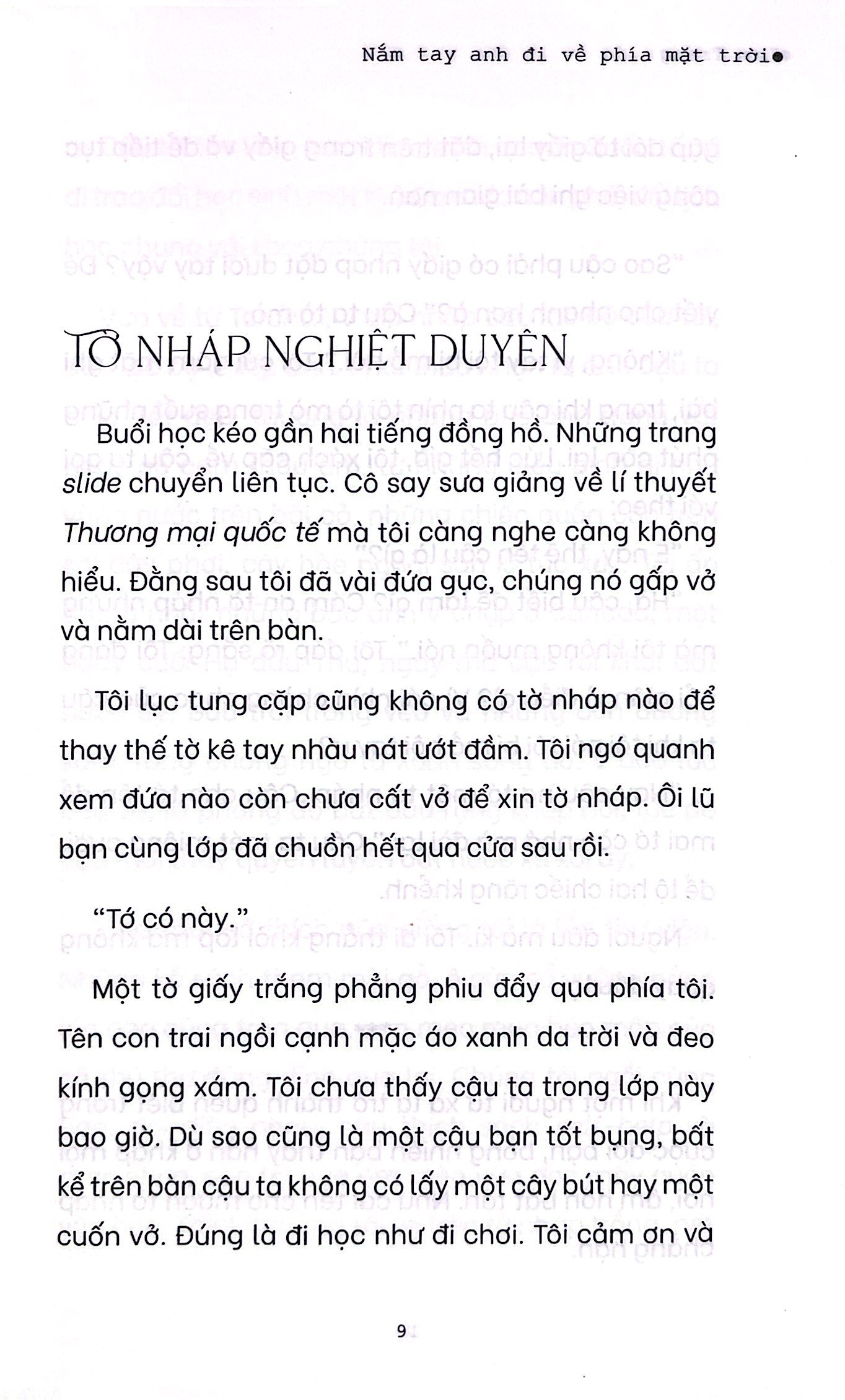 Nắm Tay Anh Đi Về Phía Mặt Trời PDF Nắm Tay Anh Đi Về Phía Mặt Trời PDF