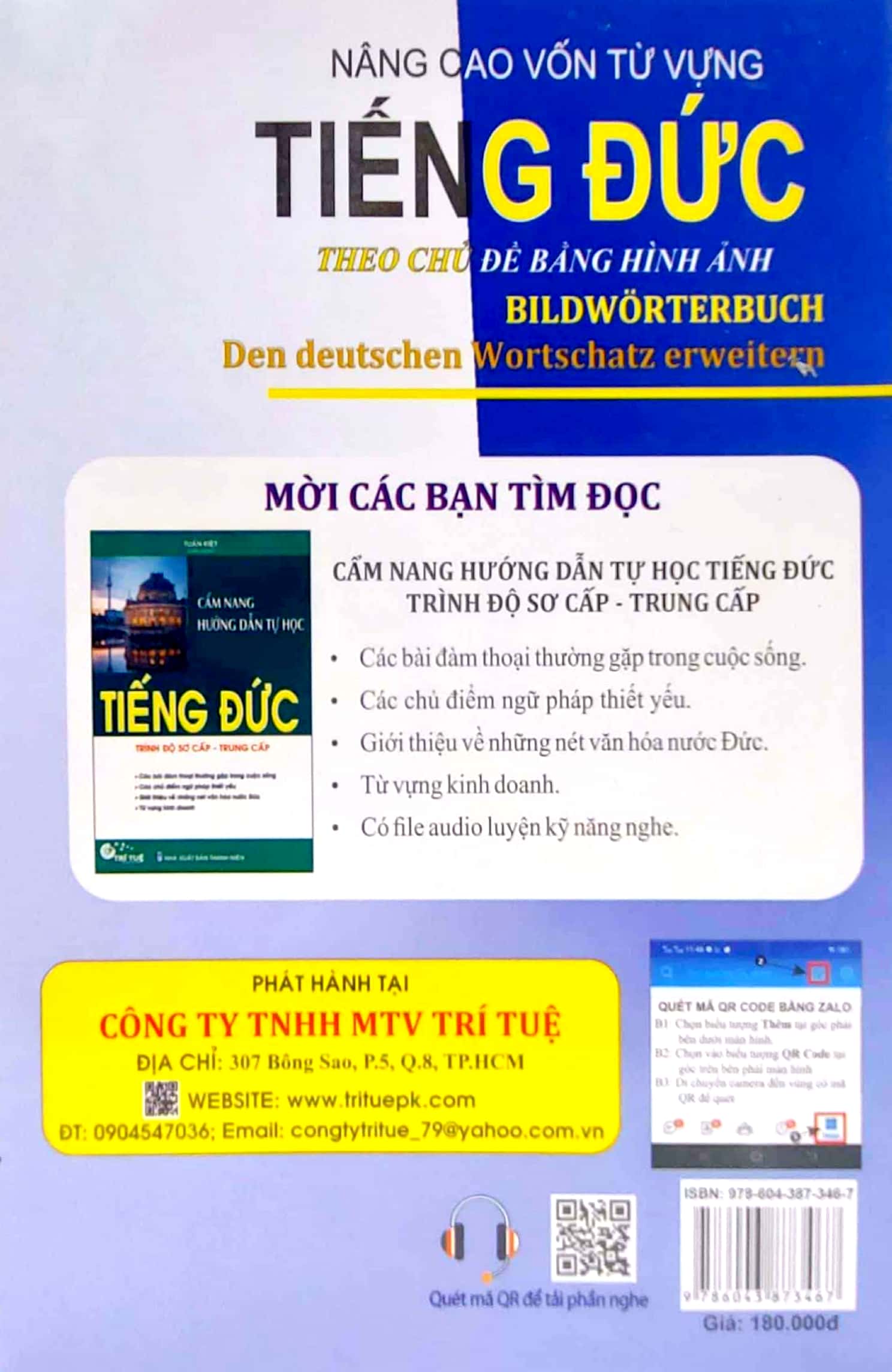 Nâng Cao Vốn Từ Vựng Tiếng Đức Theo Chủ Đề Bằng Hình Ảnh PDF - YDS.EDU.VN