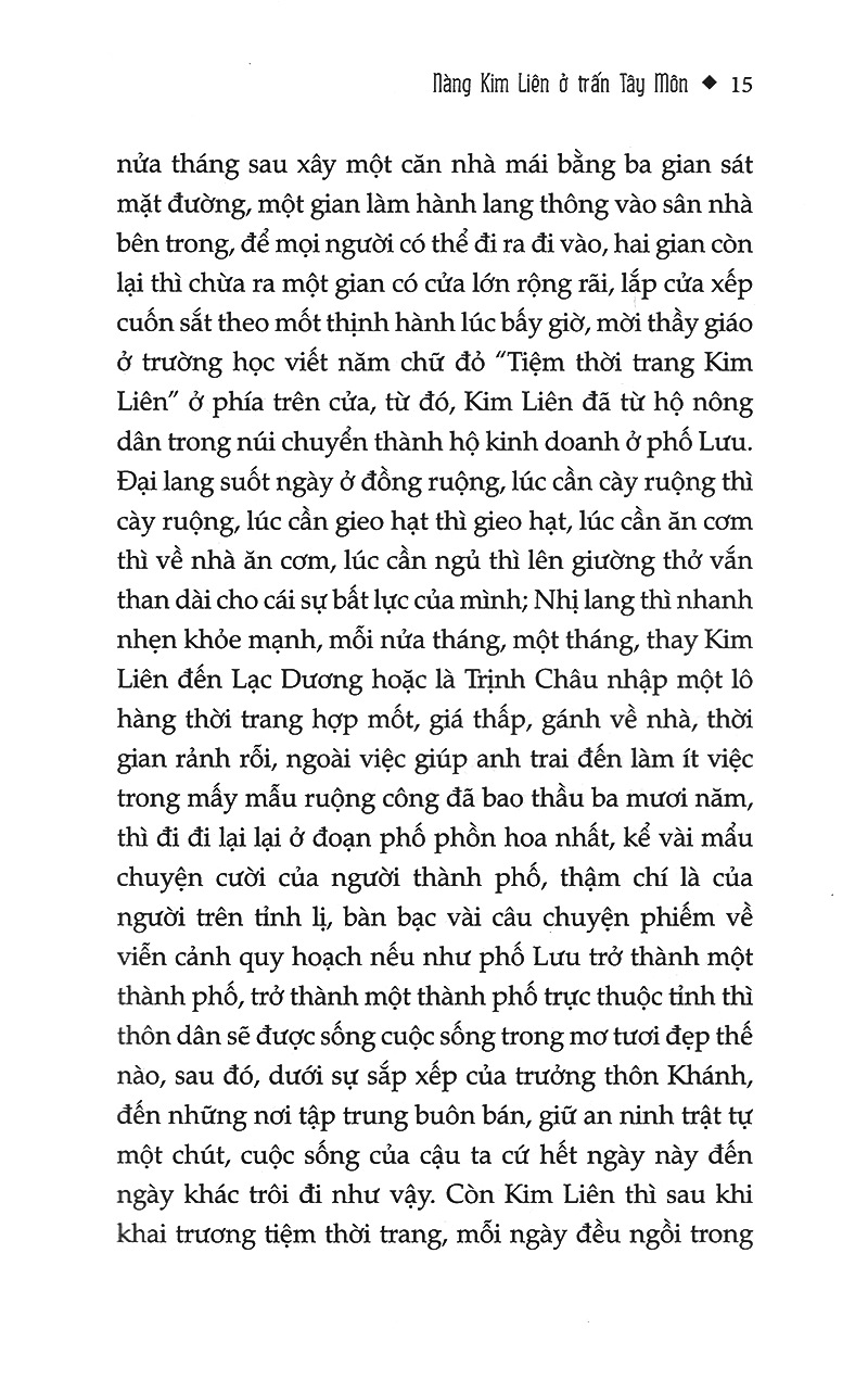 Truyện Nàng Kim Liên Ở Trấn Tây Môn