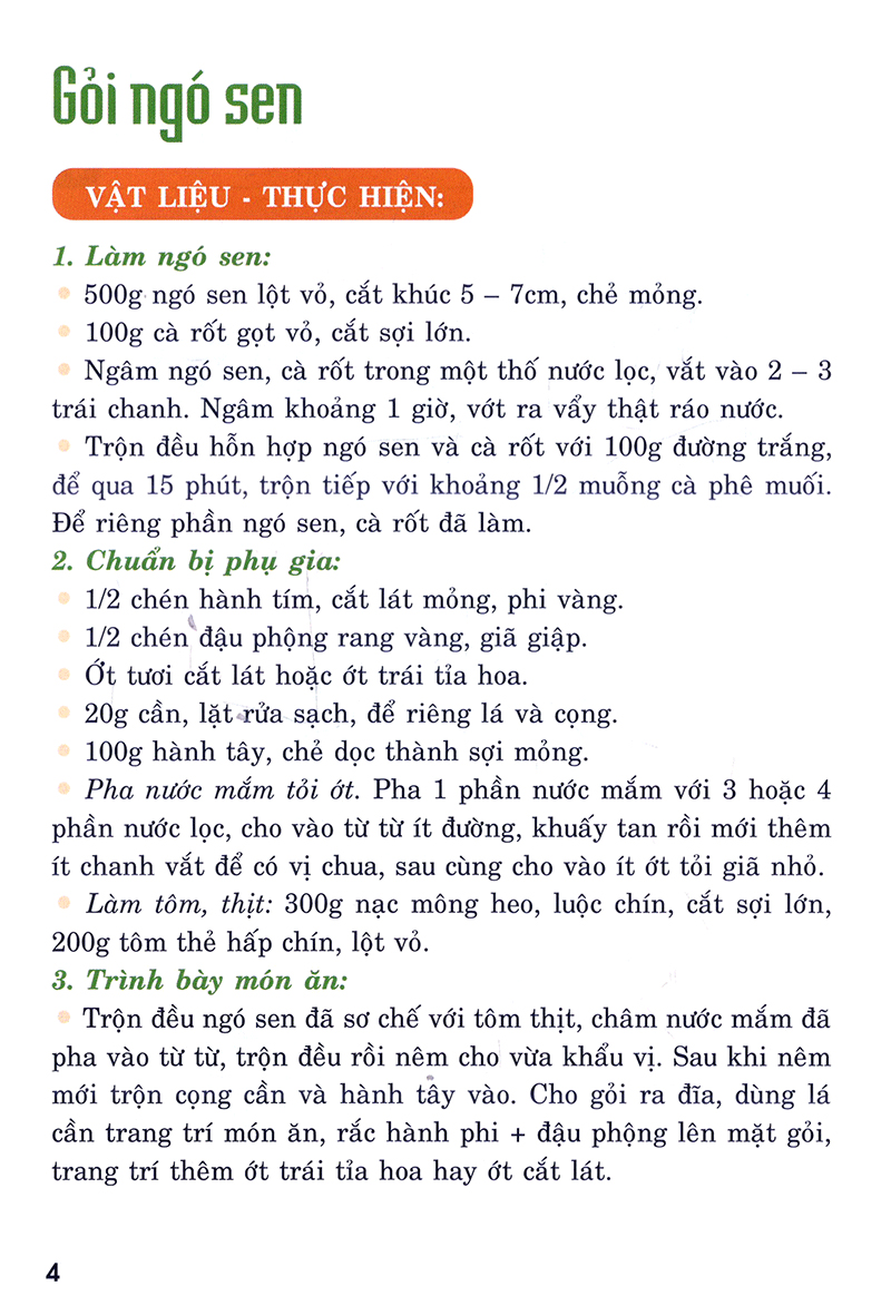 Nấu Ăn Ngon - Gỏi Và Món Nguội PDF đọc ebook online, epub online, nghe sách nói audio miễn phí. Tải sách Nấu Ăn Ngon - Gỏi Và Món Nguội PDF đọc ebook online, epub online, nghe sách nói audio miễn phí.