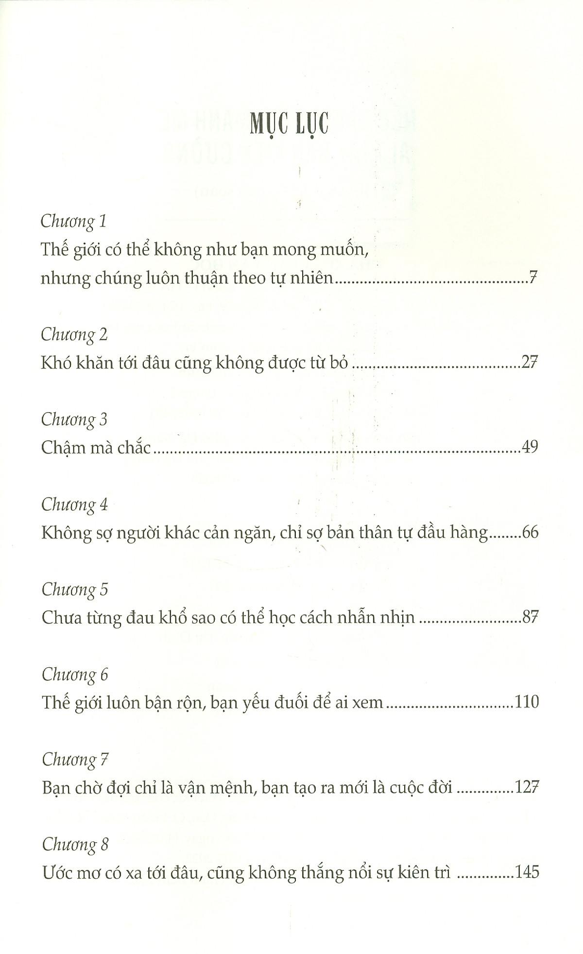 Nếu Bạn Không Mạnh Mẽ, Ai Thay Bạn Kiên Cường - Hình 2