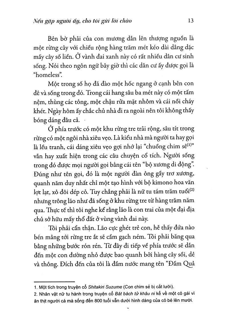 Nếu Gặp Người Ấy Cho Tôi Gửi Lời Chào PDF đọc ebook online, epub online, nghe sách nói audio miễn phí. Tải sách Nếu Gặp Người Ấy Cho Tôi Gửi Lời Chào PDF đọc ebook online, epub online, nghe sách nói audio miễn phí.