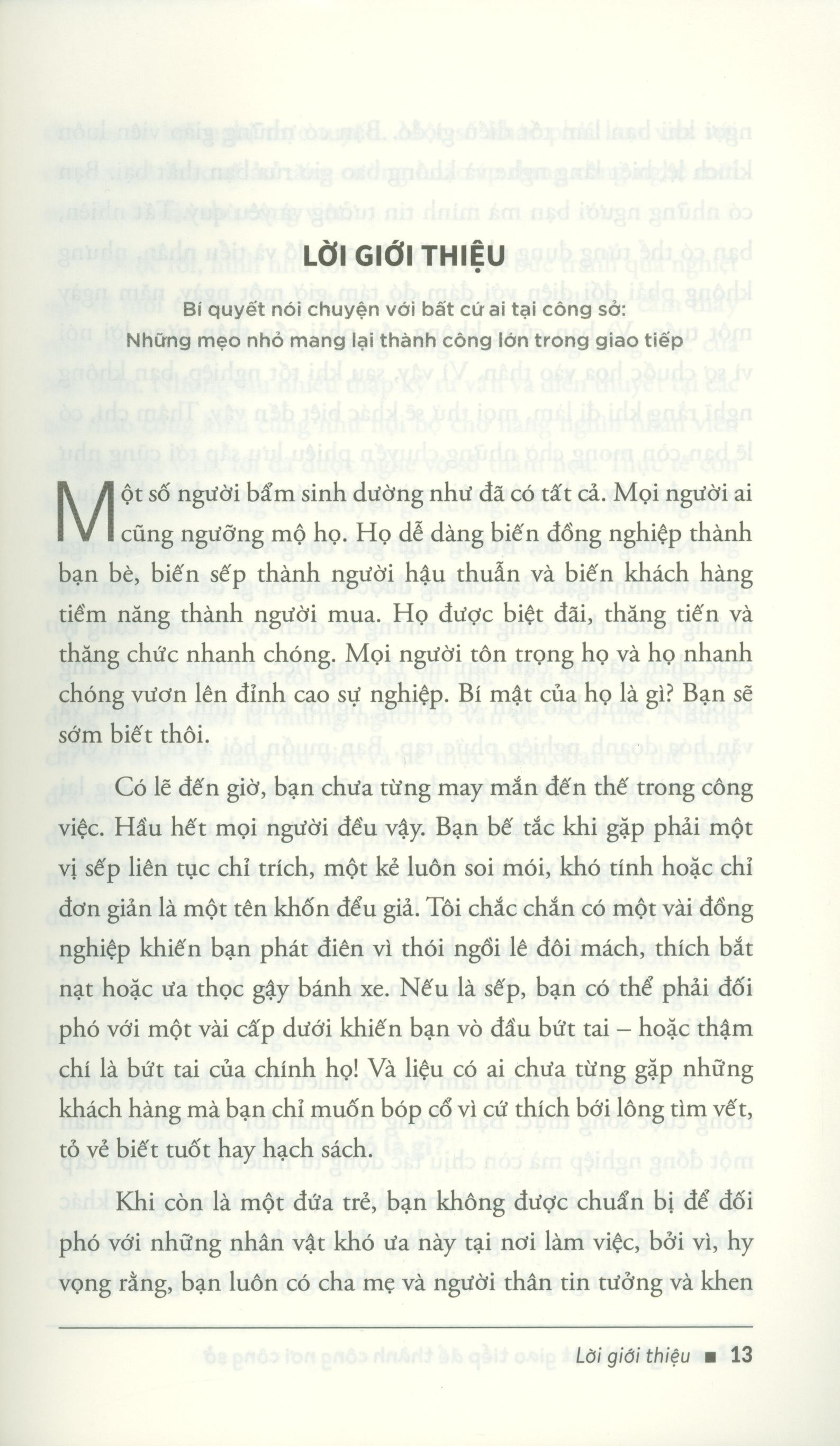 Nghệ Thuật Giao Tiếp Để Thành Công Nơi Công Sở PDF đọc ebook online, epub online, nghe sách nói audio miễn phí.