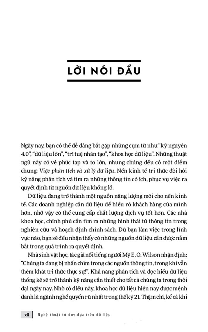 Tải sách Nghệ Thuật Tư Duy Dựa Trên Dữ Liệu - Để Ra Quyết Định Thông Minh Hơn Trong Một Thê Giới Không Chắc Chắn PDF đọc ebook online, epub online, nghe sách nói audio miễn phí.