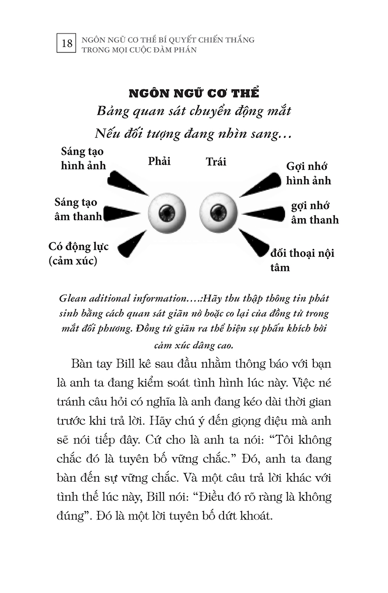 Ngôn Ngữ Cơ Thể - Bí Quyết Chiến Thắng Trong Mọi Cuộc Đàm Phán PDF Ngôn Ngữ Cơ Thể - Bí Quyết Chiến Thắng Trong Mọi Cuộc Đàm Phán PDF