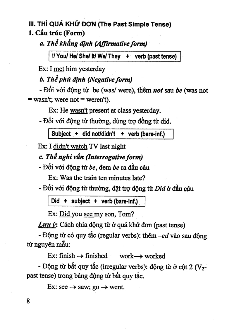 Ngữ Pháp Tiếng Anh Lý Thuyết Và Bài Tập Thực Hành 01 PDF Ngữ Pháp Tiếng Anh Lý Thuyết Và Bài Tập Thực Hành 01 PDF