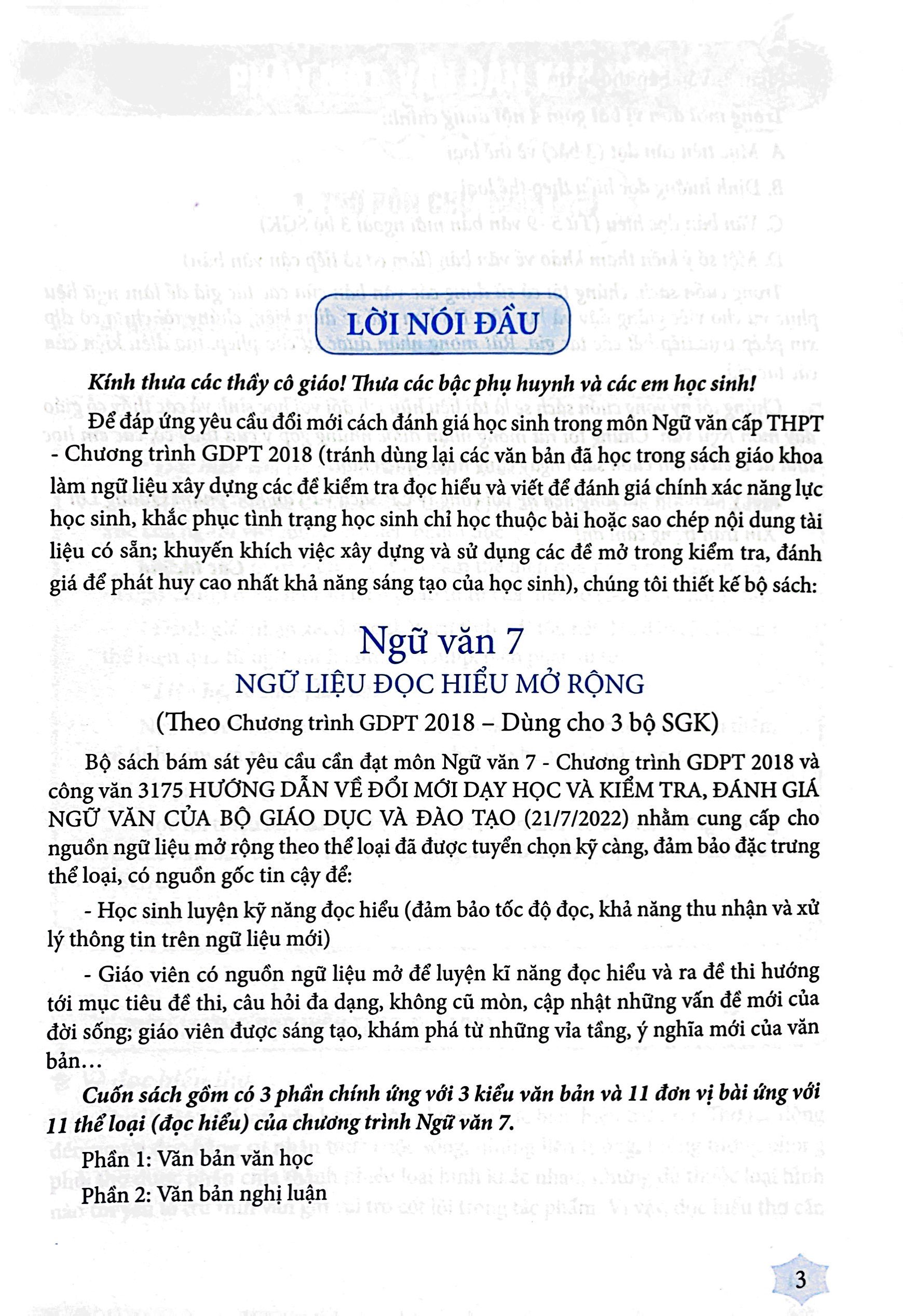Tải sách Ngữ Văn 7 - Ngữ Liệu Đọc Hiểu Mở Rộng (Theo Chương Trình Giáo Dục Phổ Thông 2018) PDF đọc ebook online, epub online, nghe sách nói audio miễn phí.