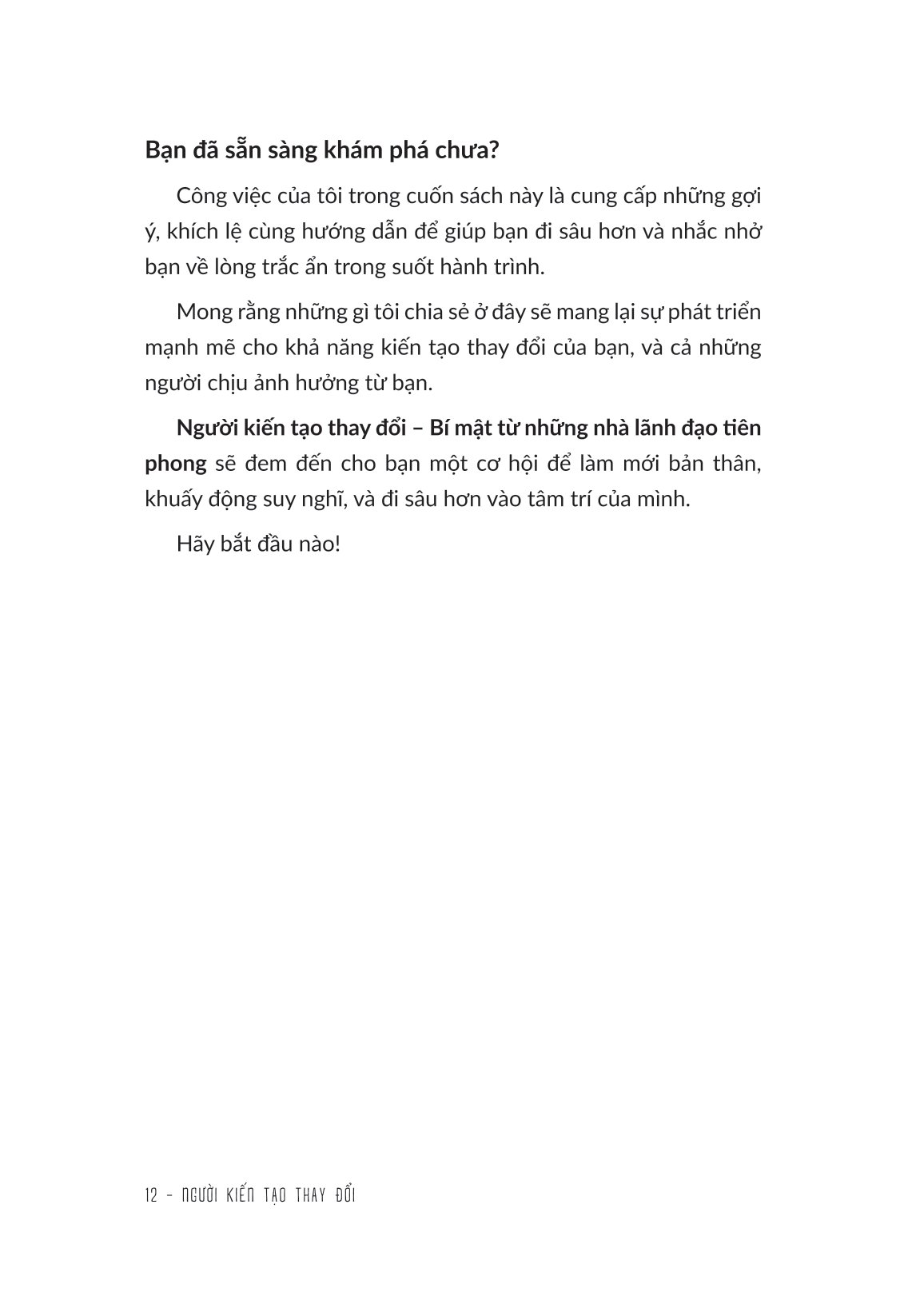Người Kiến Tạo Thay Đổi - Bí Mật Từ Những Nhà Lãnh Đạo Tiên Phong PDF Người Kiến Tạo Thay Đổi - Bí Mật Từ Những Nhà Lãnh Đạo Tiên Phong PDF