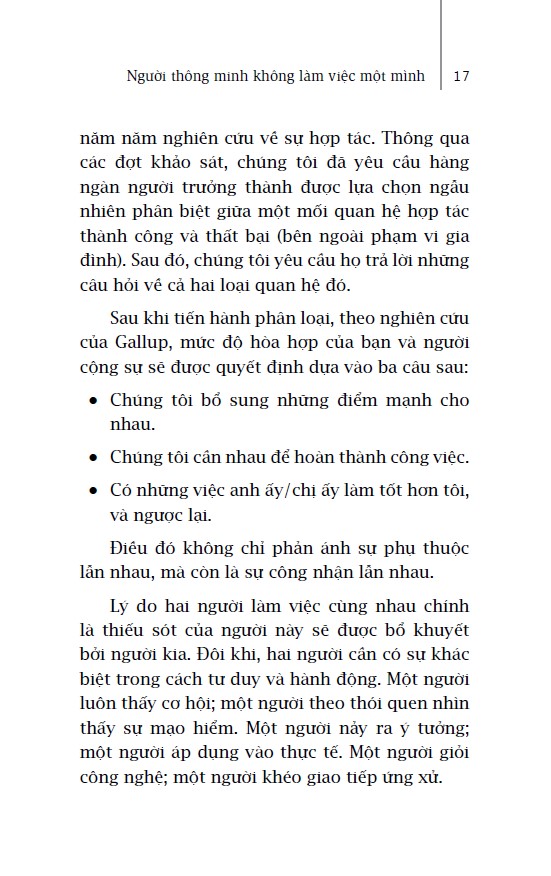 Người Thông Minh Không Làm Việc Một Mình (Tái Bản 2024) PDF đọc ebook online, epub online, nghe sách nói audio miễn phí.