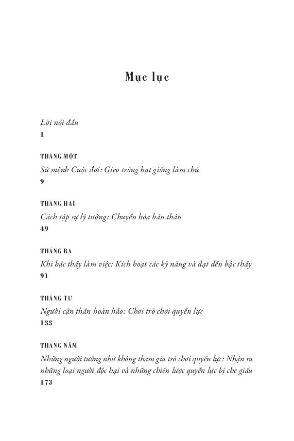 Nguyên Lý Thường Nhật - 366 Suy Ngẫm Về Quyền Lực, Quyến Rũ, Làm Chủ, Chiến Lược, Và Bản Chất Con Người PDF đọc ebook online, epub online, nghe sách nói audio miễn phí. Nguyên Lý Thường Nhật - 366 Suy Ngẫm Về Quyền Lực, Quyến Rũ, Làm Chủ, Chiến Lược, Và Bản Chất Con Người PDF đọc ebook online, epub online, nghe sách nói audio miễn phí.