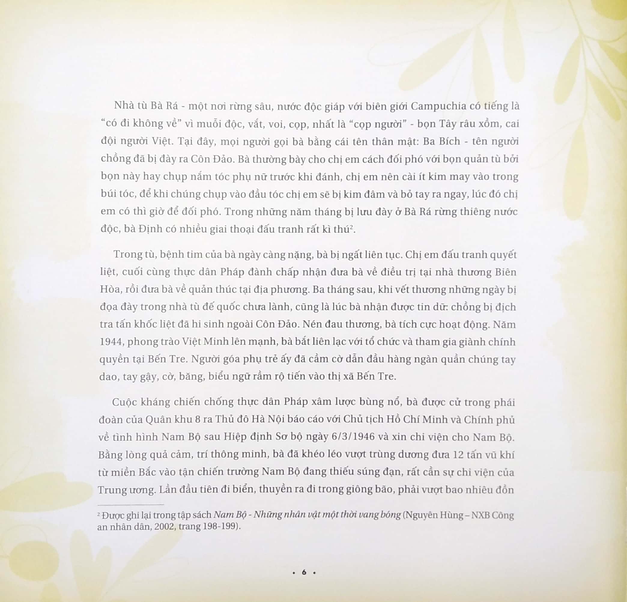 Nguyễn Thị Định - Vị Nữ Tướng Đầu Tiên Của Thời Đại Hồ Chí Minh PDF Nguyễn Thị Định - Vị Nữ Tướng Đầu Tiên Của Thời Đại Hồ Chí Minh PDF