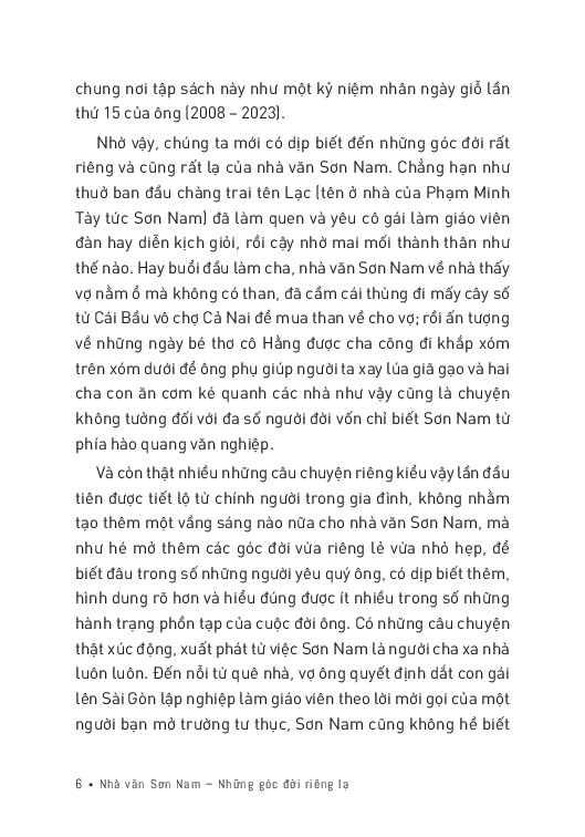 Nhà Văn Sơn Nam - Những Góc Đời Riêng Lạ PDF đọc ebook online, epub online, nghe sách nói audio miễn phí.