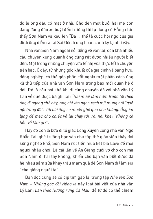 Nhà Văn Sơn Nam - Những Góc Đời Riêng Lạ PDF đọc ebook online, epub online, nghe sách nói audio miễn phí.