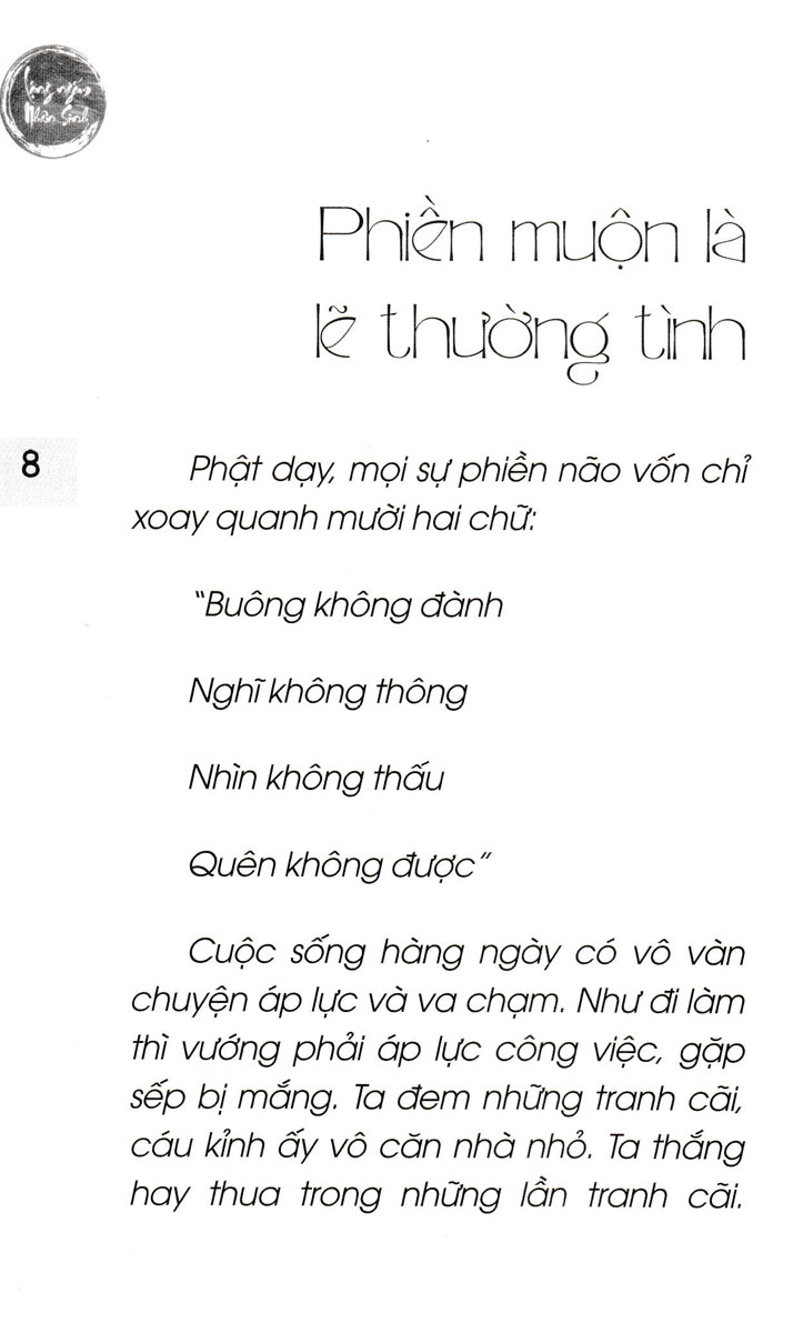 Nhân Sinh Đau Khổ Bởi Không Đành Lòng PDF Nhân Sinh Đau Khổ Bởi Không Đành Lòng PDF