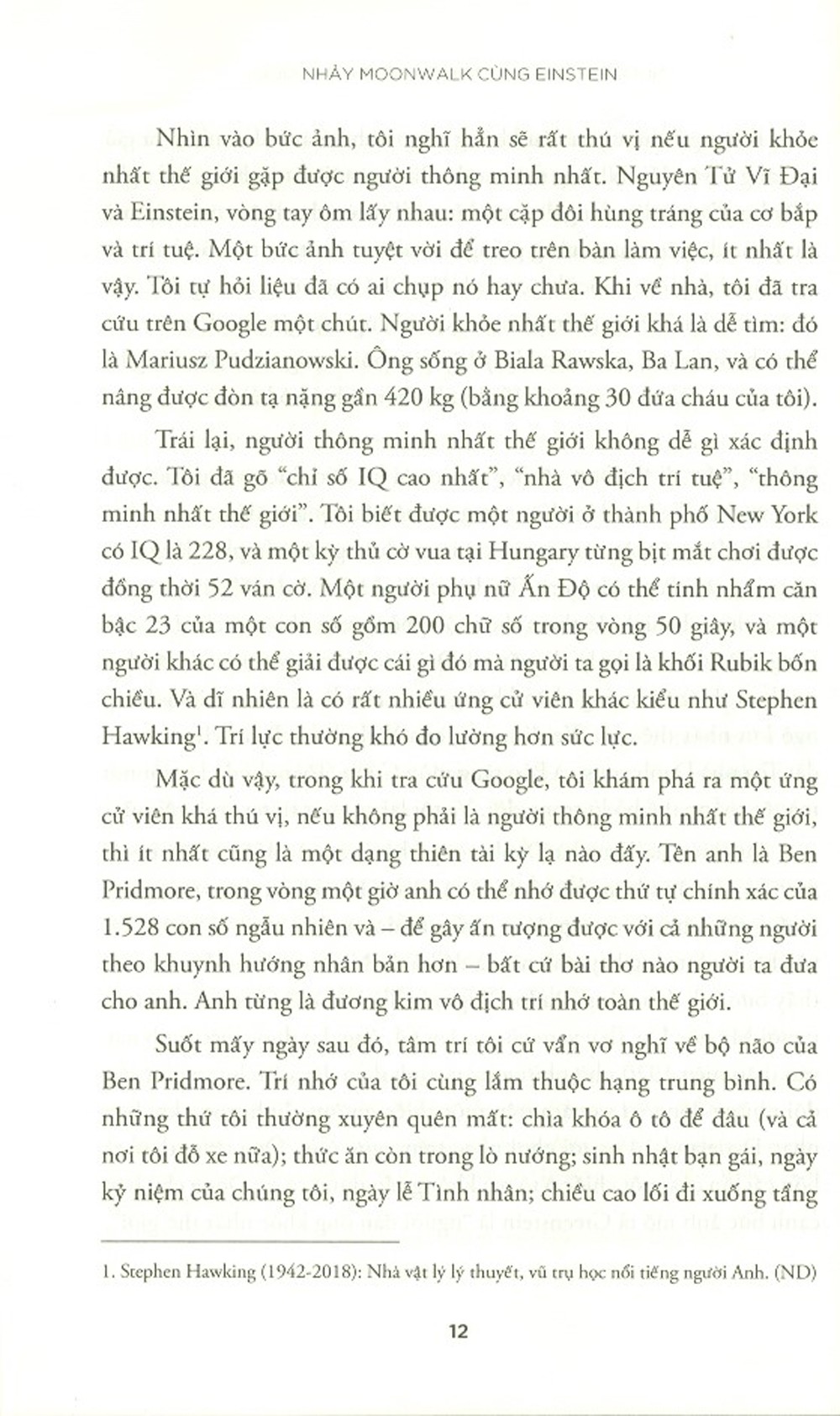 Nhảy Moonwalk Cùng Einstein PDF Nhảy Moonwalk Cùng Einstein PDF