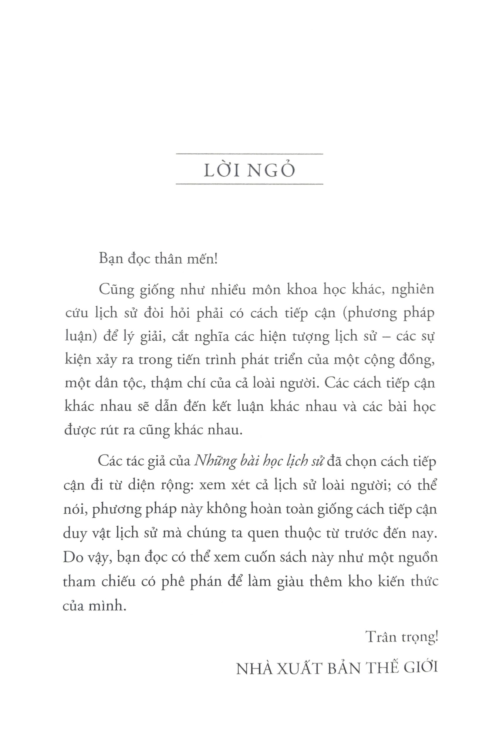 Những Bài Học Lịch Sử PDF Những Bài Học Lịch Sử PDF