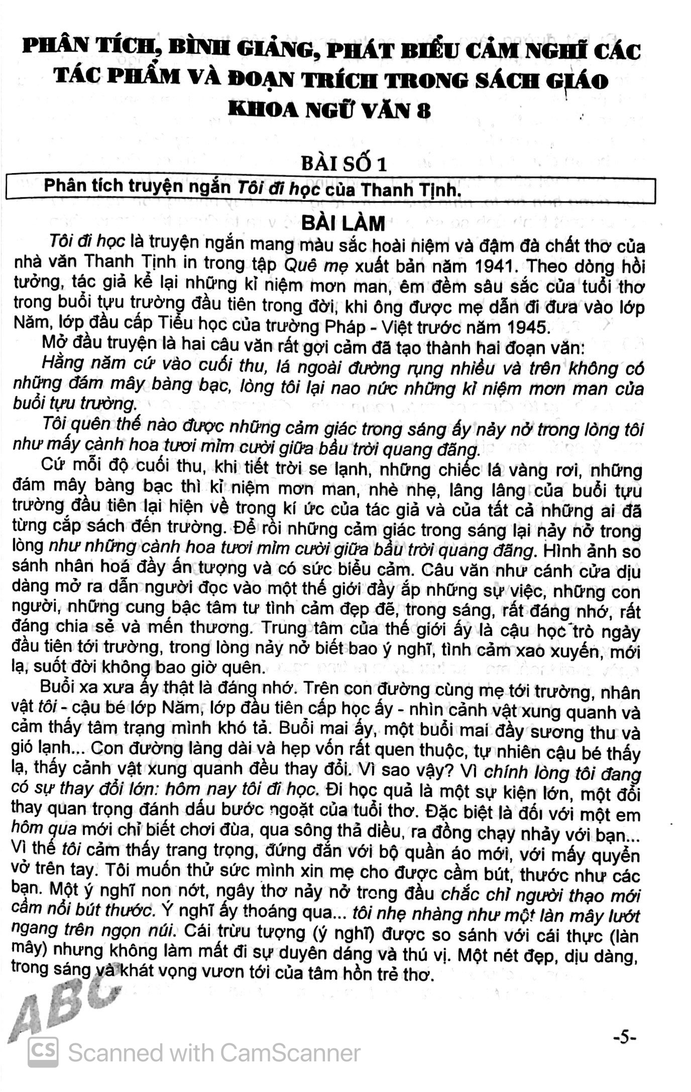 Tải sách Những Bài Văn Chọn Lọc Lớp 8 Theo Nội Dung Và Chương Trình Sgk Của Bộ GD&ĐT PDF đọc ebook online, epub online, nghe sách nói audio miễn phí.