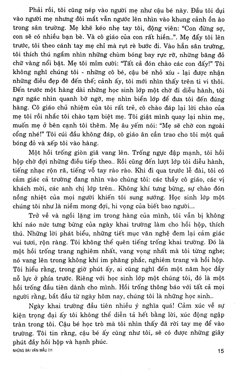 Tải sách Những Bài Văn Mẫu 7/1 PDF đọc ebook online, epub online, nghe sách nói audio miễn phí.