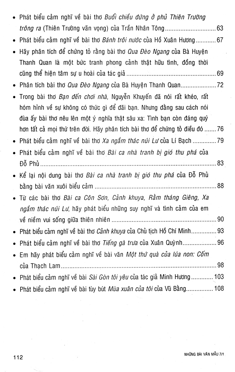 Tải sách Những Bài Văn Mẫu 7/1 PDF đọc ebook online, epub online, nghe sách nói audio miễn phí.