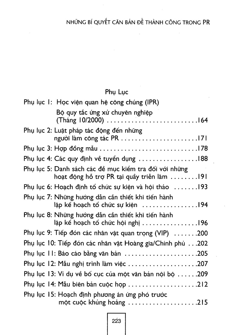 Những Bí Quyết Căn Bản Để Thành Công Trong PR (Tái Bản 2012) PDF đọc ebook online, epub online, nghe sách nói audio miễn phí.