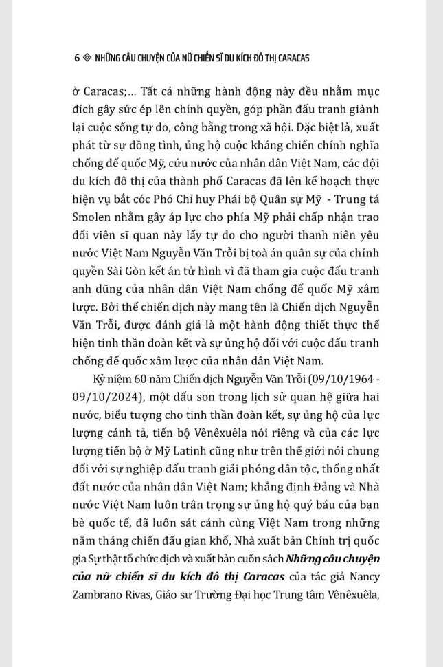 Tải sách Những Câu Chuyện Của Nữ Chiến Sĩ Du Kích Đô Thị Caracas PDF đọc ebook online, epub online, nghe sách nói audio miễn phí.