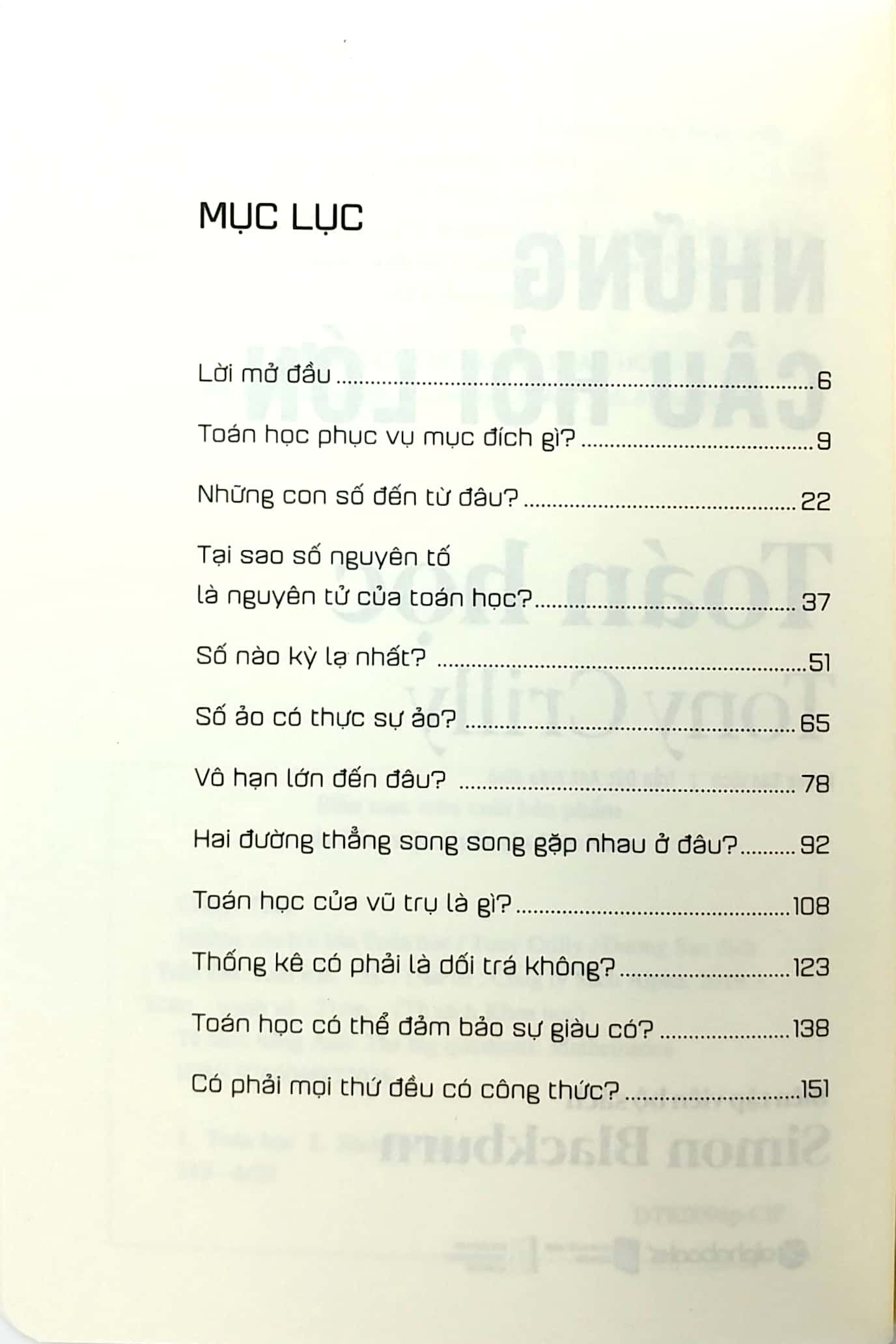 Những Câu Hỏi Lớn Toán Học PDF đọc ebook online, epub online, nghe sách nói audio miễn phí.