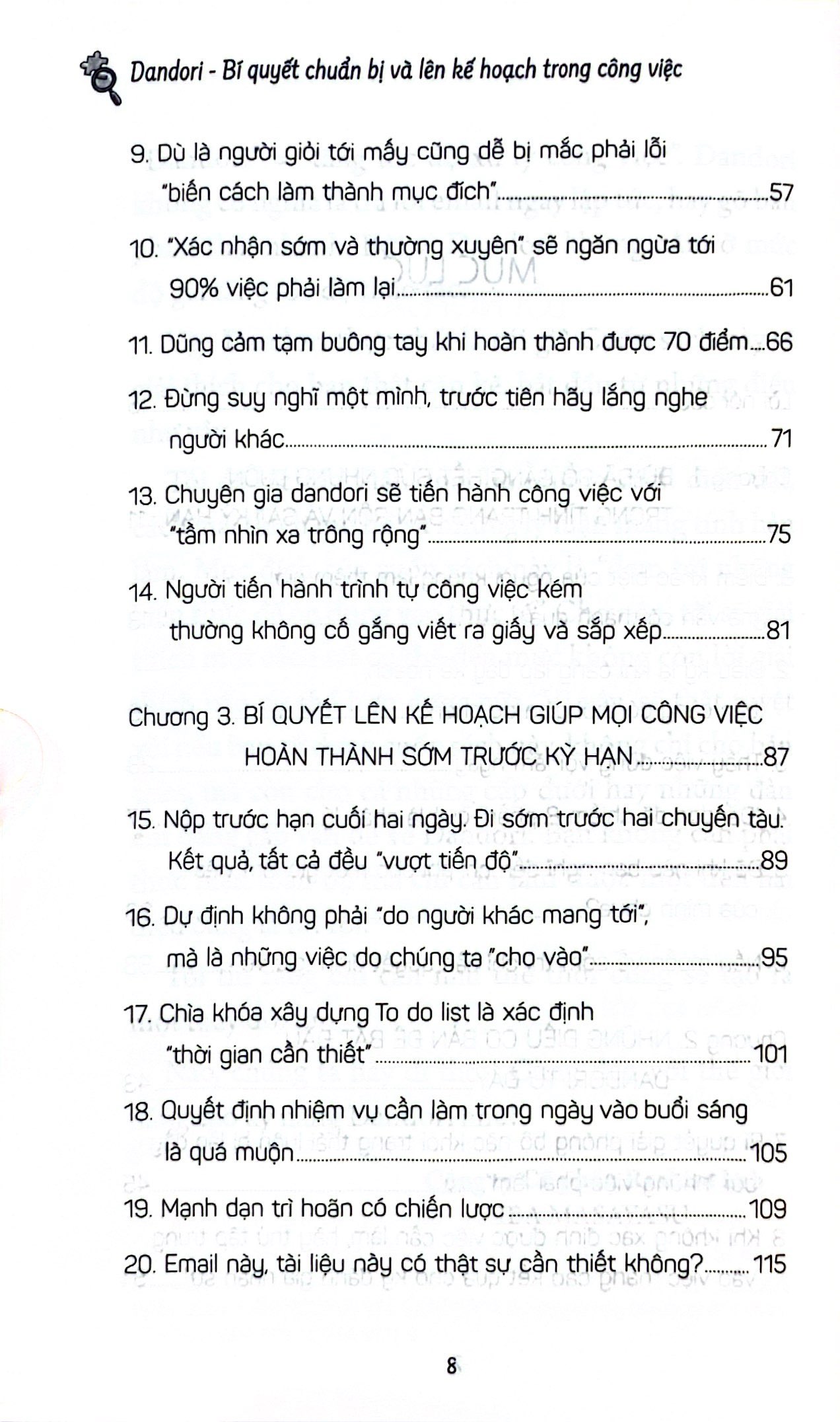 Tải sách Những Điều Công Ty Không Dạy Bạn - Bí Quyết Chuẩn Bị Và Lên Kế Hoạch Trong Công Việc PDF đọc ebook online, epub online, nghe sách nói audio miễn phí.