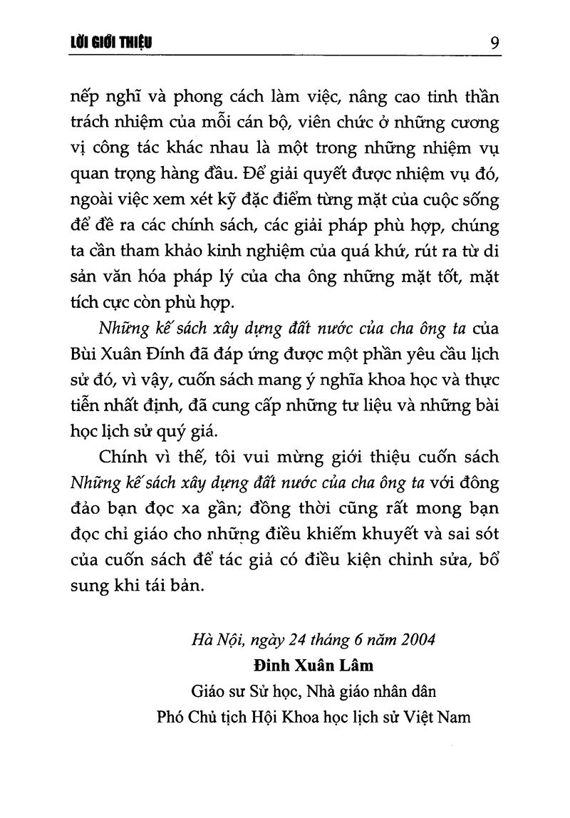 Tải sách Những Kế Sách Xây Dựng Đất Nước Của Ông Cha Ta PDF đọc ebook online, epub online, nghe sách nói audio miễn phí.