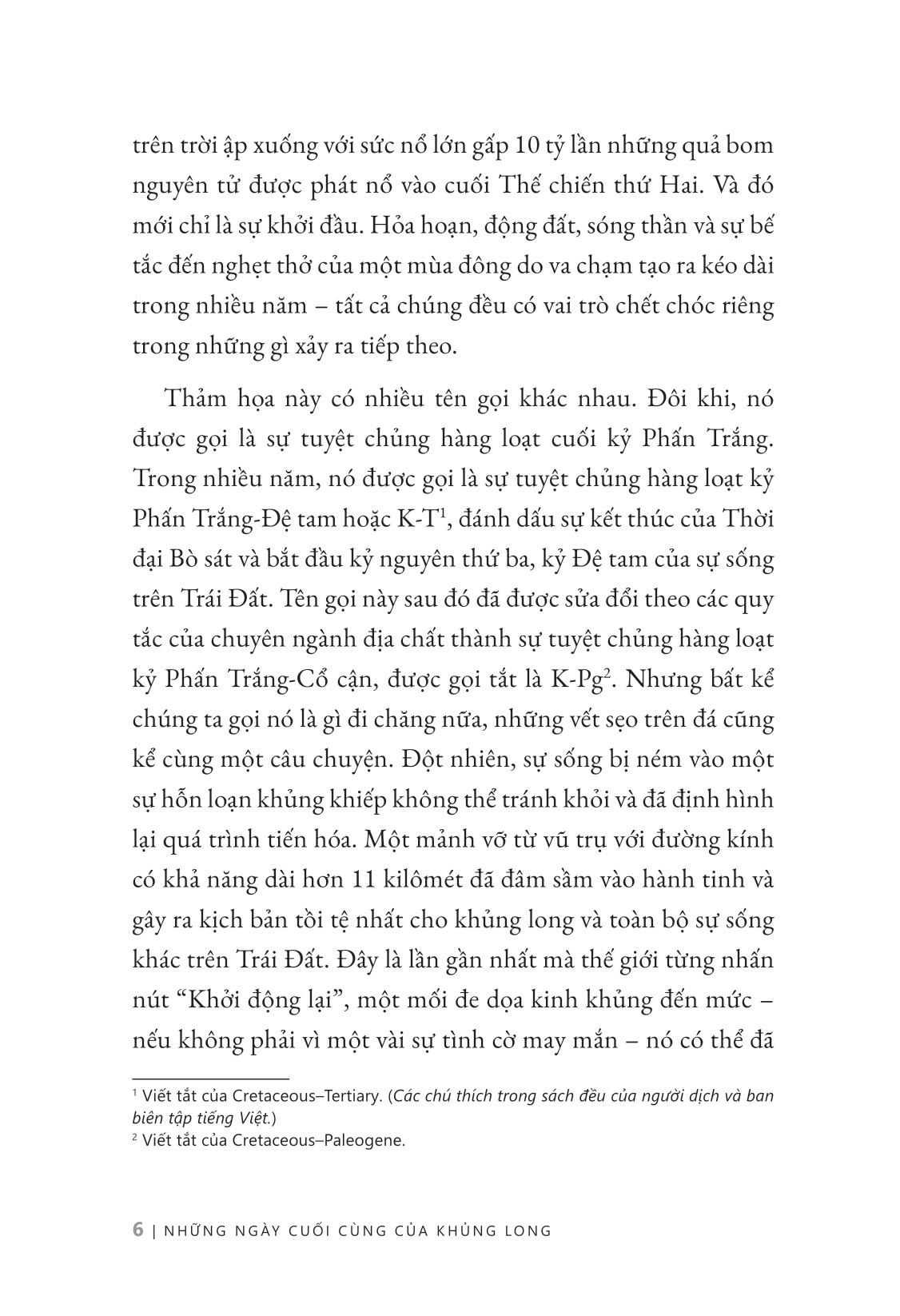 Những Ngày Cuối Cùng Của Khủng Long - Thiên Thạch, Sự Tuyệt Chủng Và Khởi Đầu Của Thế Giới Chúng Ta PDF Những Ngày Cuối Cùng Của Khủng Long - Thiên Thạch, Sự Tuyệt Chủng Và Khởi Đầu Của Thế Giới Chúng Ta PDF