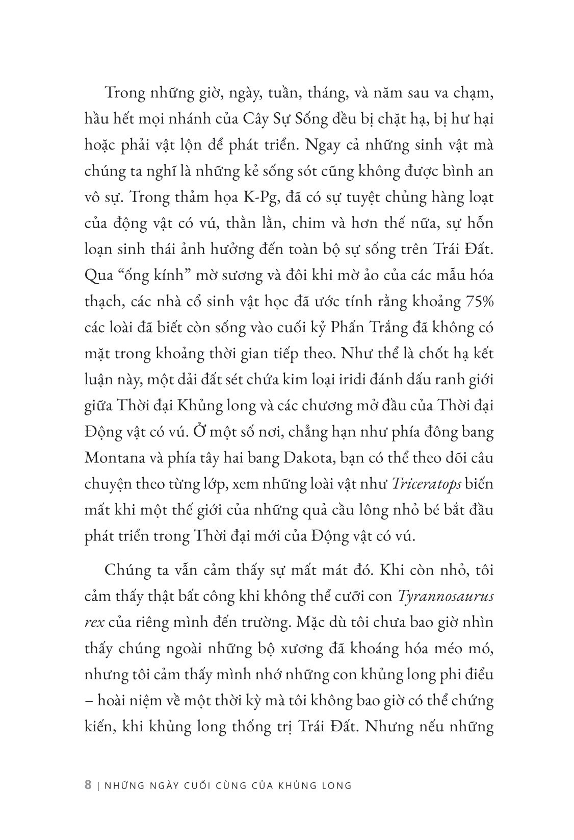 Những Ngày Cuối Cùng Của Khủng Long - Thiên Thạch, Sự Tuyệt Chủng Và Khởi Đầu Của Thế Giới Chúng Ta PDF Những Ngày Cuối Cùng Của Khủng Long - Thiên Thạch, Sự Tuyệt Chủng Và Khởi Đầu Của Thế Giới Chúng Ta PDF