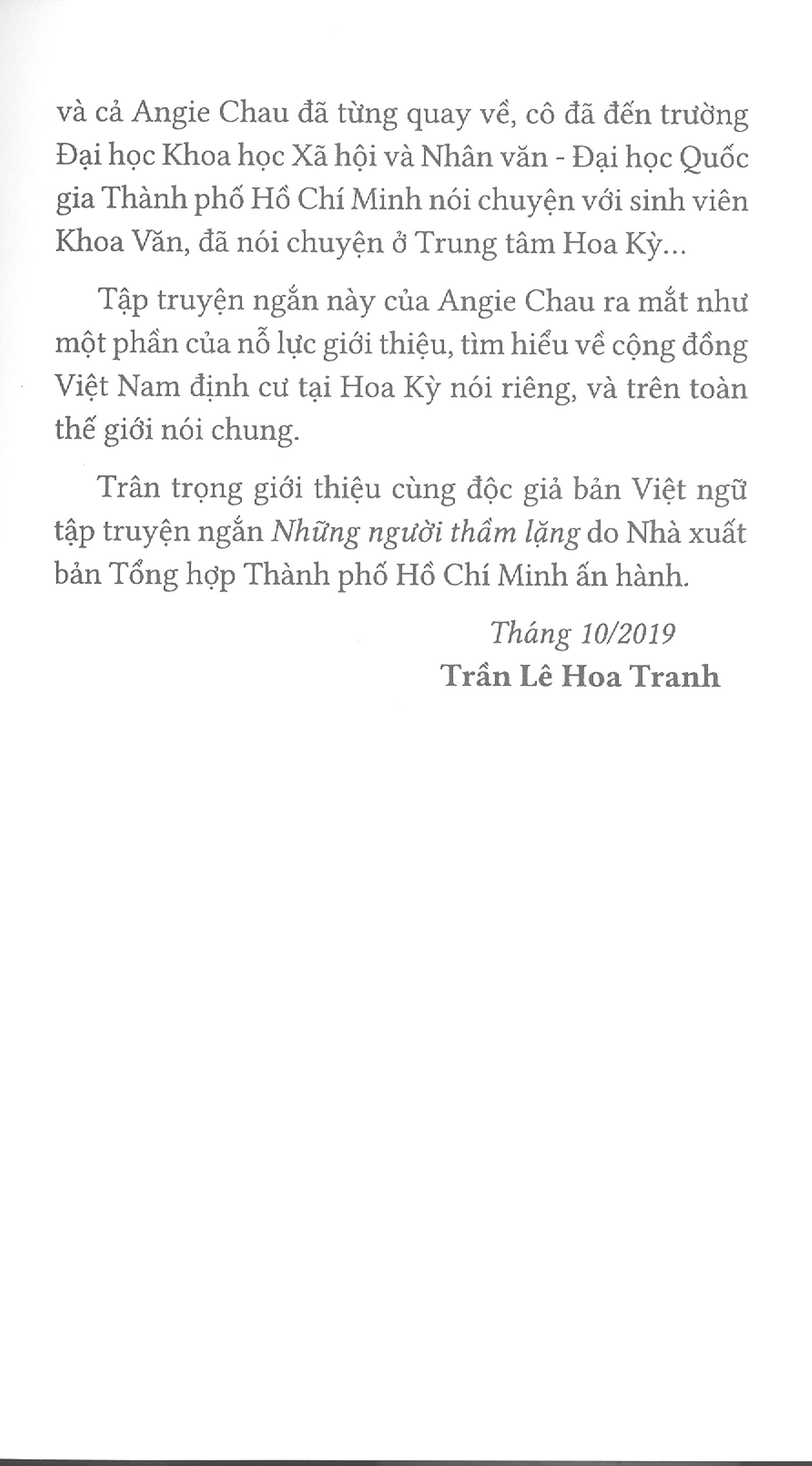 Những Người Thầm Lặng - Quiet As They Come PDF