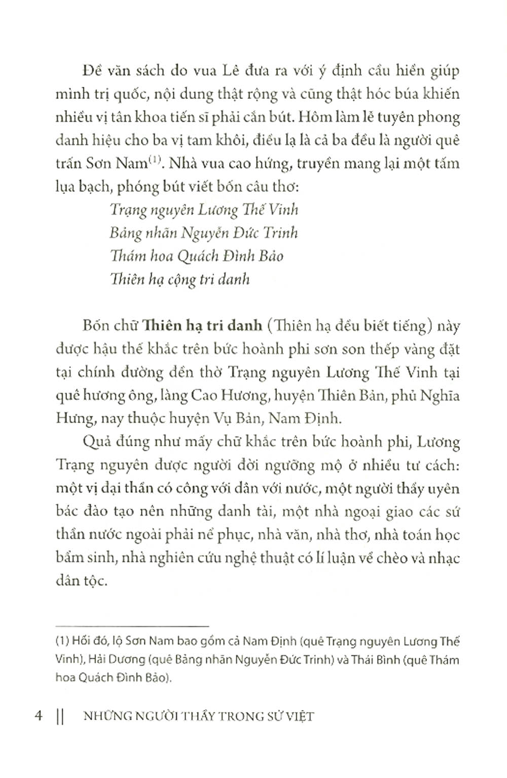 Những Người Thầy Trong Sử Việt - Tập 2 PDF đọc ebook online, epub online, nghe sách nói audio miễn phí.