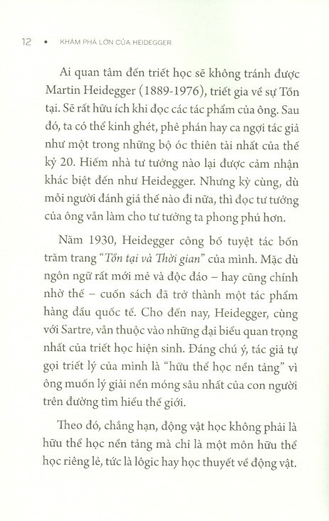 Những Nhà Tư Tưởng Lớn - HEIDEGGER Trong 60 Phút PDF Những Nhà Tư Tưởng Lớn - HEIDEGGER Trong 60 Phút PDF