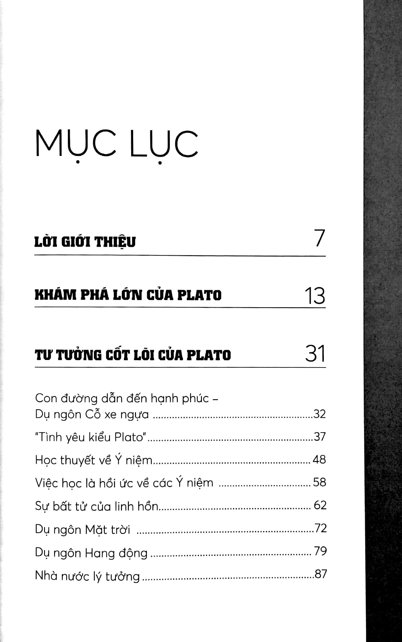 Những Nhà Tư Tưởng Lớn - Plato In 60 Minuten - Plato Trong 60 Phút PDF