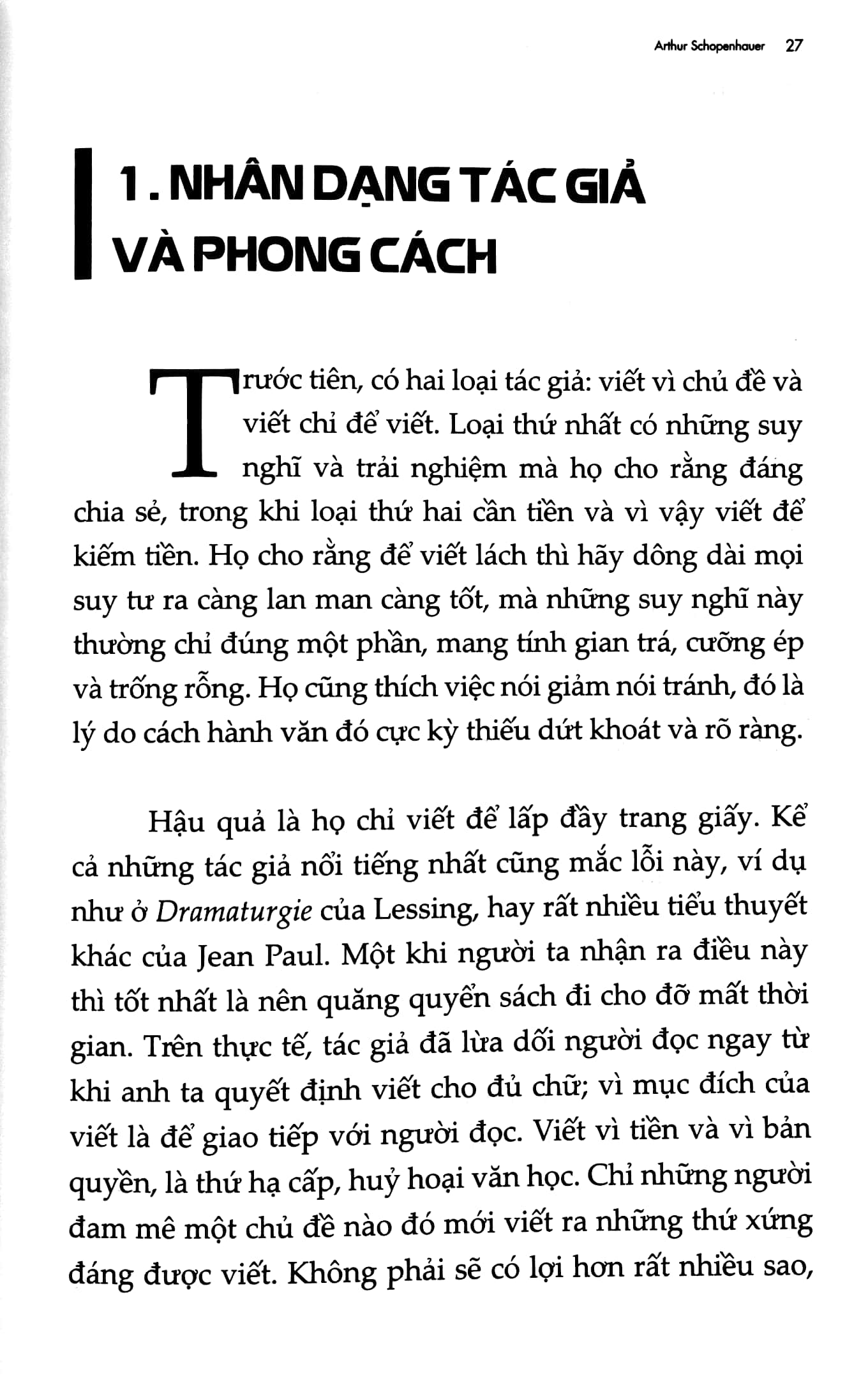 Những Tiểu Luận Về Tồn Tại Của Arthur Schopenhauer PDF Những Tiểu Luận Về Tồn Tại Của Arthur Schopenhauer PDF