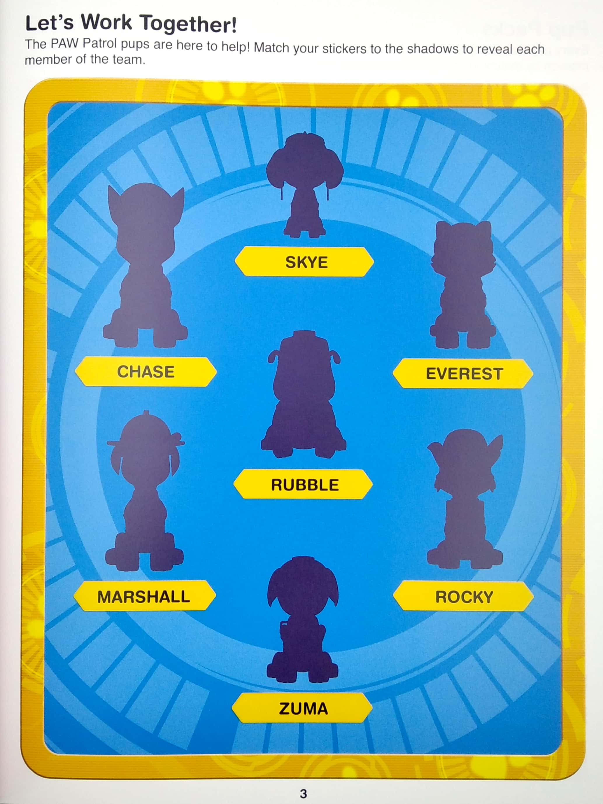 Nick Paw Patrol Girls Sticker Book Treasury