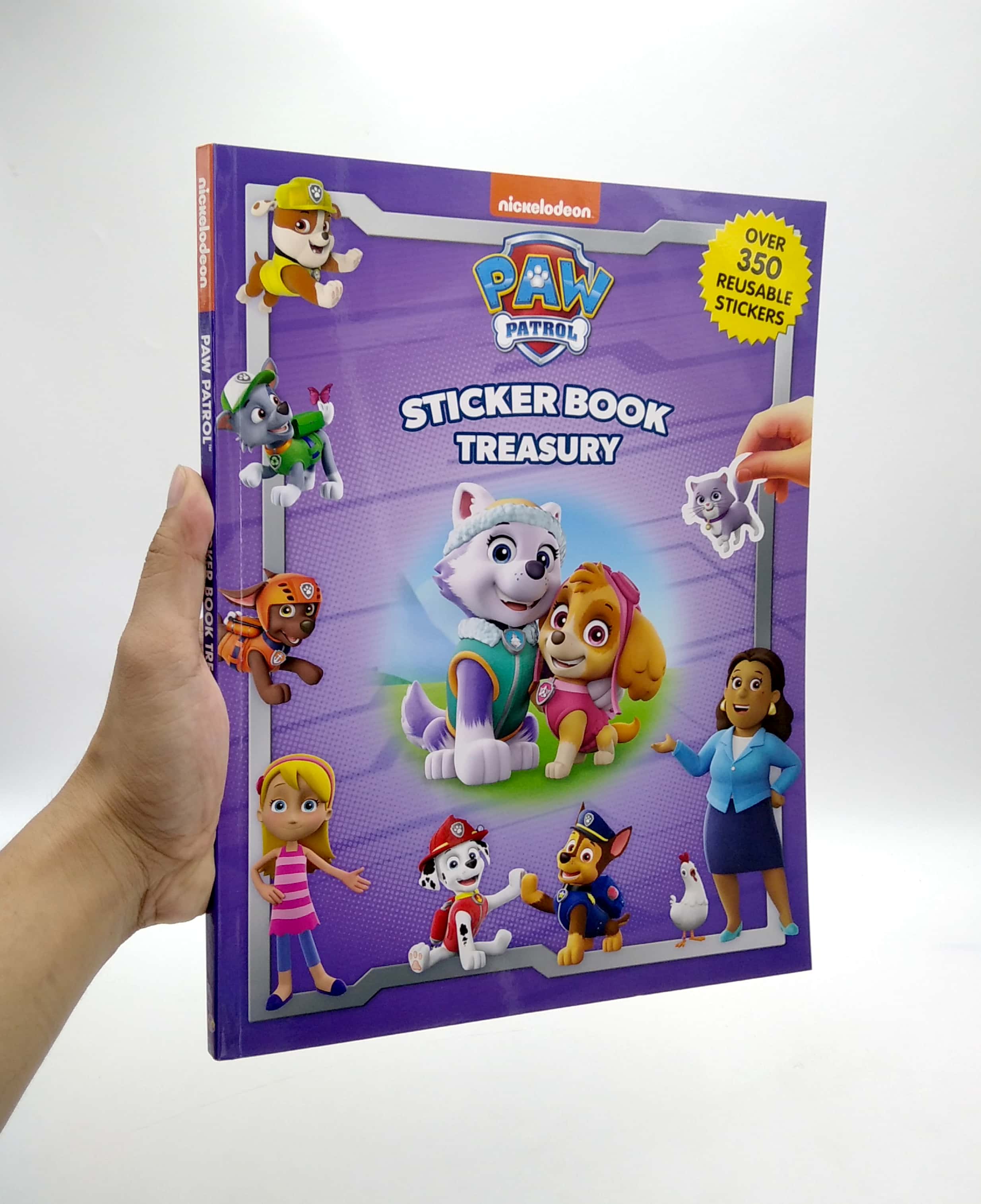 Nick Paw Patrol Girls Sticker Book Treasury