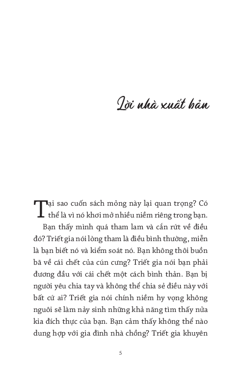 Niềm Riêng Ai Tỏ – 12 Niềm Riêng Và Lời Khuyên Của Các Triết Gia - Hình 2