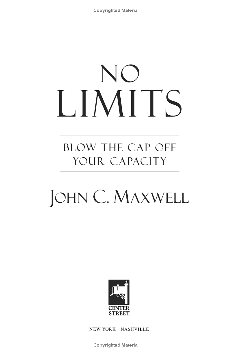 No Limits: Blow The Cap Off Your Capacity PDF đọc ebook online, epub online, nghe sách nói audio miễn phí.