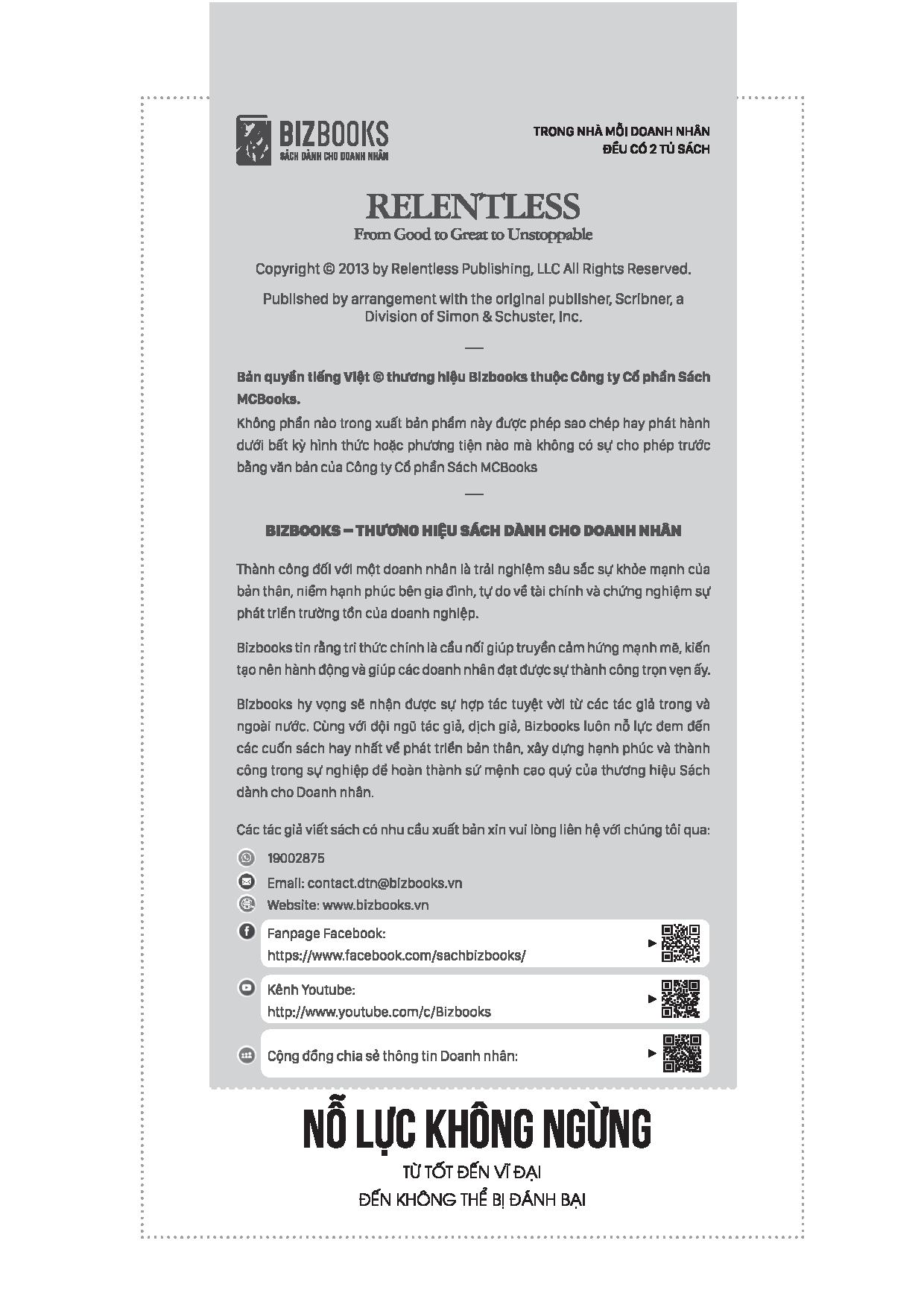 Nỗ Lực Không Ngừng - Từ Tốt Đến Vĩ Đại Đến Không Thể Bị Đánh Bại PDF Nỗ Lực Không Ngừng - Từ Tốt Đến Vĩ Đại Đến Không Thể Bị Đánh Bại PDF