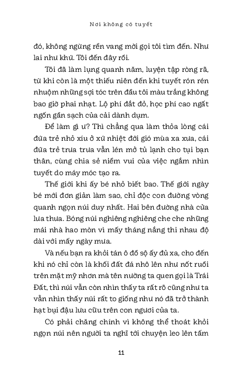 Nơi Không Có Tuyết PDF đọc ebook online, epub online, nghe sách nói audio miễn phí. Tải sách Nơi Không Có Tuyết PDF đọc ebook online, epub online, nghe sách nói audio miễn phí.