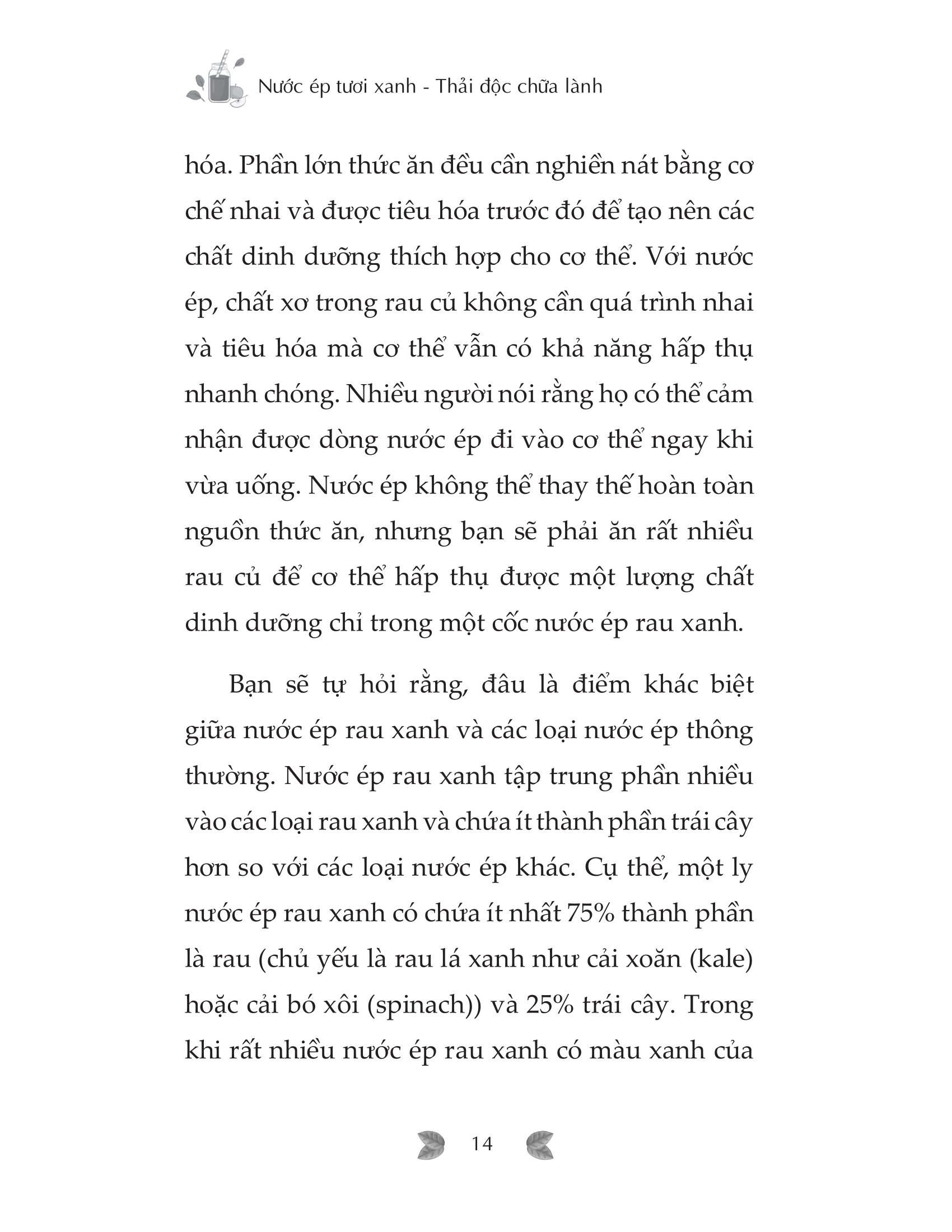 Nước Ép Tươi Xanh Thải Độc Chữa Lành PDF Nước Ép Tươi Xanh Thải Độc Chữa Lành PDF