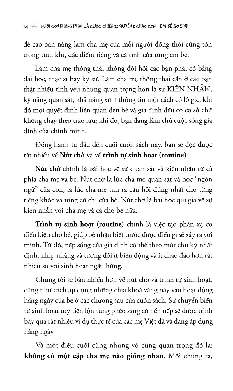 Bộ Nuôi Con Không Phải Là Cuộc Chiến 1 - Chào Con - Em Bé Sơ Sinh PDF Bộ Nuôi Con Không Phải Là Cuộc Chiến 1 - Chào Con - Em Bé Sơ Sinh PDF