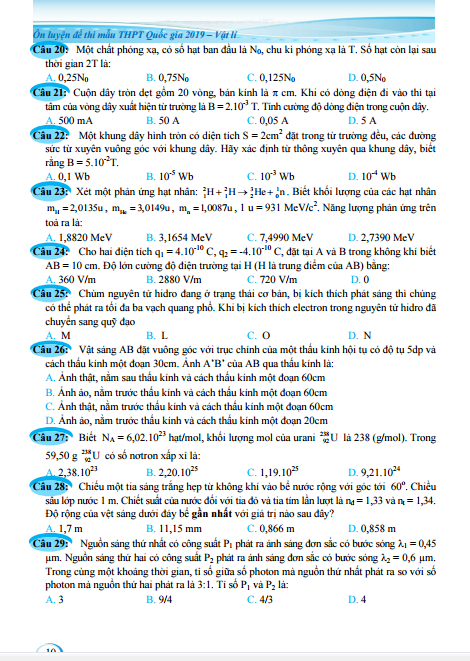 Ôn Luyện Đề Thi Mẫu Thpt Quốc Gia 2019 - Môn Vật Lí PDF đọc ebook online, epub online, nghe sách nói audio miễn phí. Tải sách Ôn Luyện Đề Thi Mẫu Thpt Quốc Gia 2019 - Môn Vật Lí PDF đọc ebook online, epub online, nghe sách nói audio miễn phí.