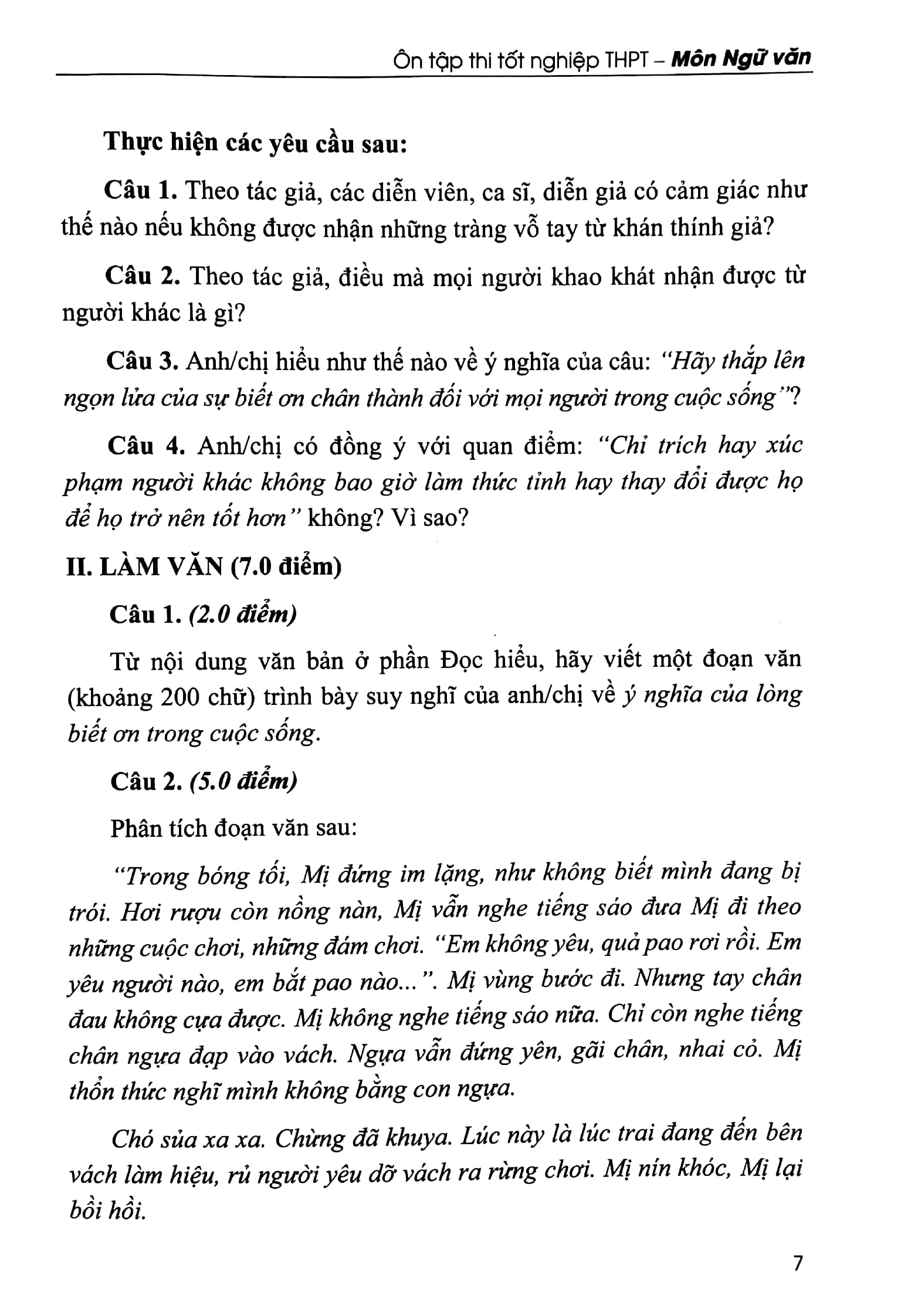 Tải sách Ôn Tập Thi Tốt Nghiệp THPT - Môn Ngữ Văn PDF đọc ebook online, epub online, nghe sách nói audio miễn phí.